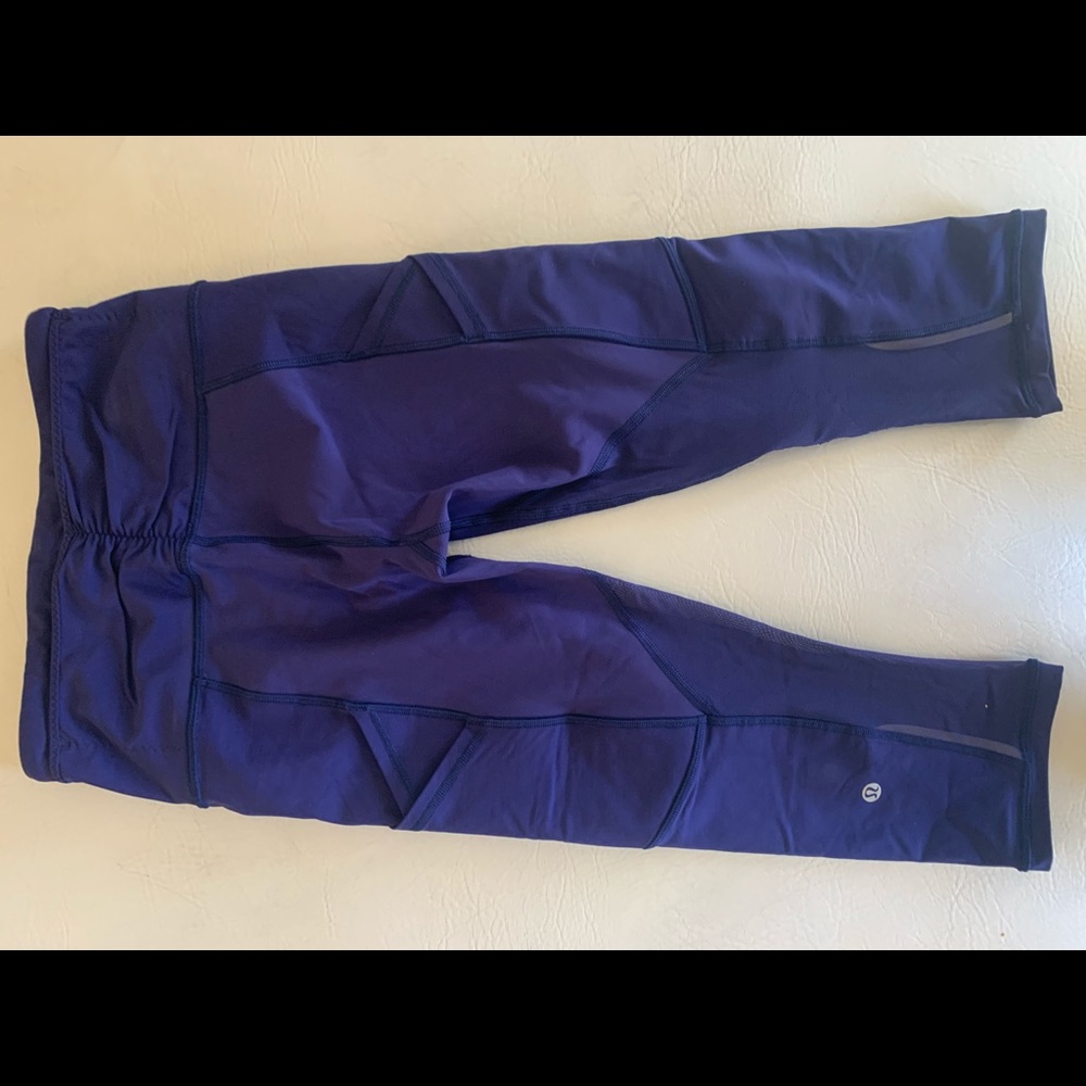 Lululemon size 4 pace rival crop
